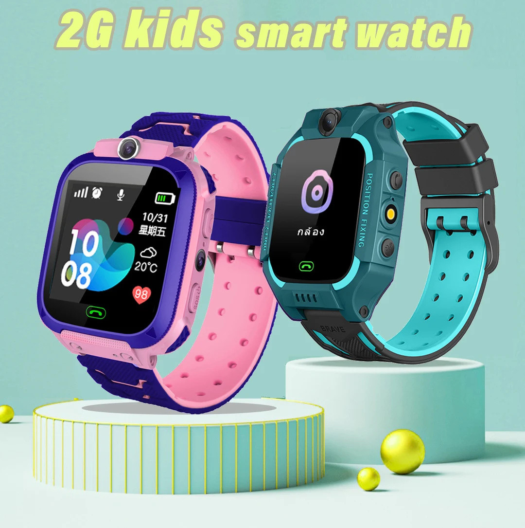 Smartwatch Watches For Girls - Q12 ساعة ذكية للأطفال 2G SOS