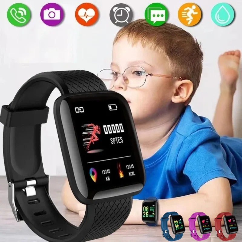 Smartwatch Digital Watches For Kid Girl - ساعة ذكية رياضية للياقة البدنية للأطفال