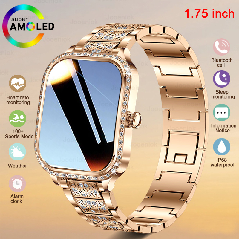 Watches Ladies Smartwatch - موضة جديدة للمرأة ساعة ذكية معدل