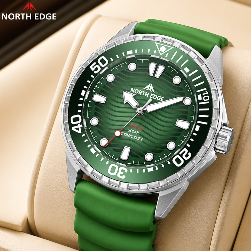 Altimeter Compass Watch - ساعة غوص شمسية NORTH EDGE TRITON
