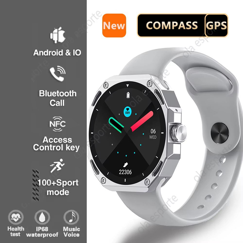Smartwatch Watches For Women With Gps - ساعة ذكية للرجال والنساء 1.52 بوصة