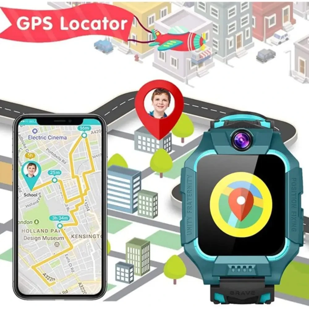 ساعة ذكية للأطفال من فيفو مقاو - مراجعة Smartwatch Watches For Kids With Gps وسعره