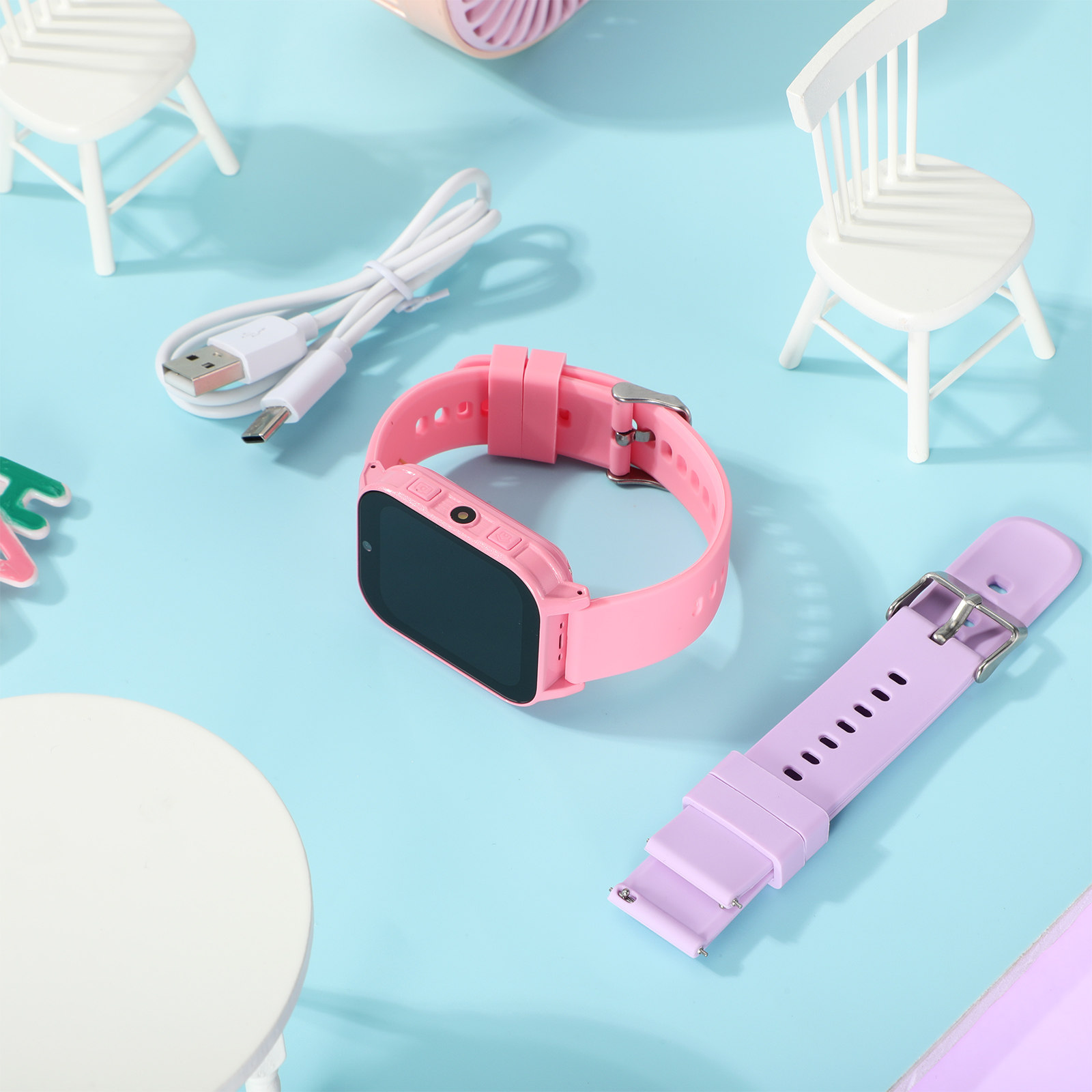 ساعة رقمية للأطفال، مناسبة للب - مراجعة Smartwatch Digital Watches For Kid Girl وسعره