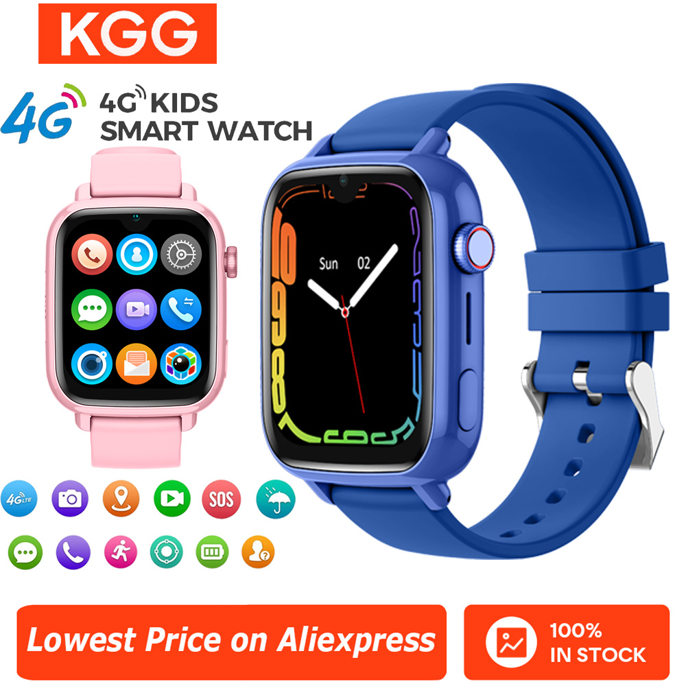 4G ساعة ذكية للأطفال ساعة الها - مراجعة Smartwatch Watches For Kids With Gps وسعره