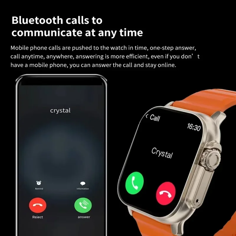ساعة ذكية جديدة T10 Ultra للرج - مراجعة Smartwatch Watches Price وسعره