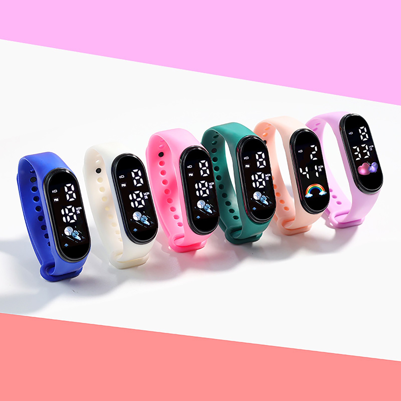 Kawaii ساعة ذكية للأطفال موضة  - مراجعة Smartwatch Digital Watches For Kid Girl وسعره