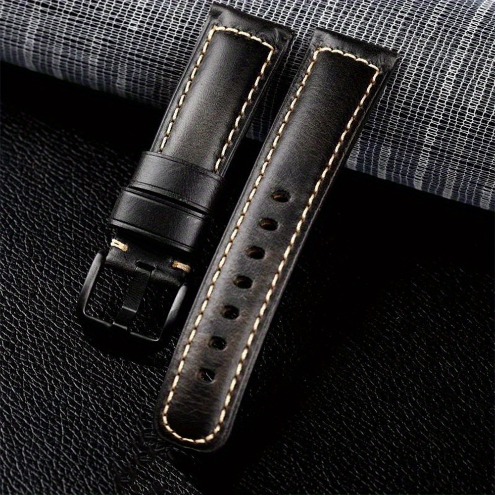 حزام جلدي عتيق بعرض 20 مم و22  - مراجعة Smartwatch Vintage Watches For Women وسعره