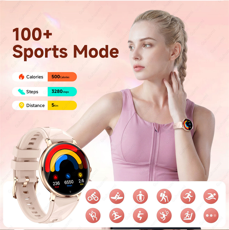 ساعة ذكية نسائية جديدة لعام 20 - مراجعة Watches Ladies Smartwatch وسعره