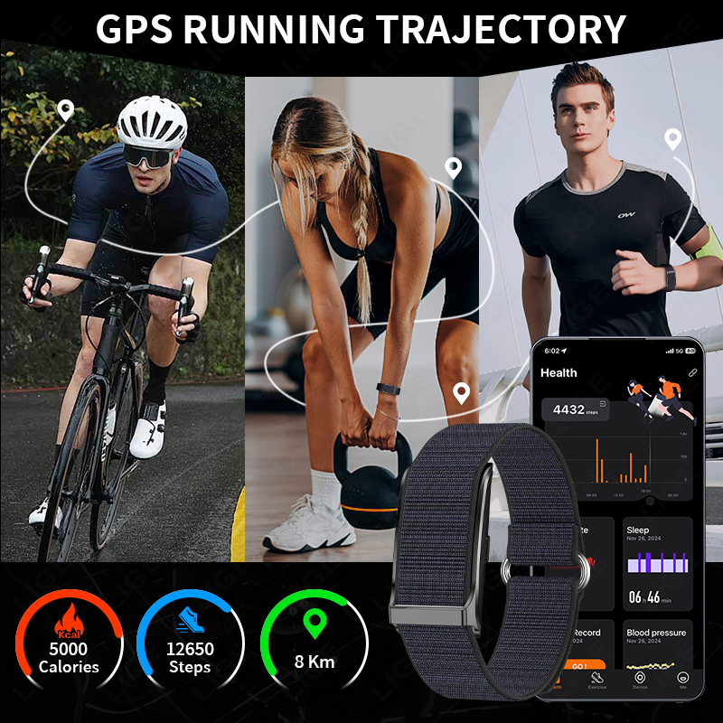 LIGE ساعة ذكية معدل ضربات القل - مراجعة Smartwatch Watches Price وسعره