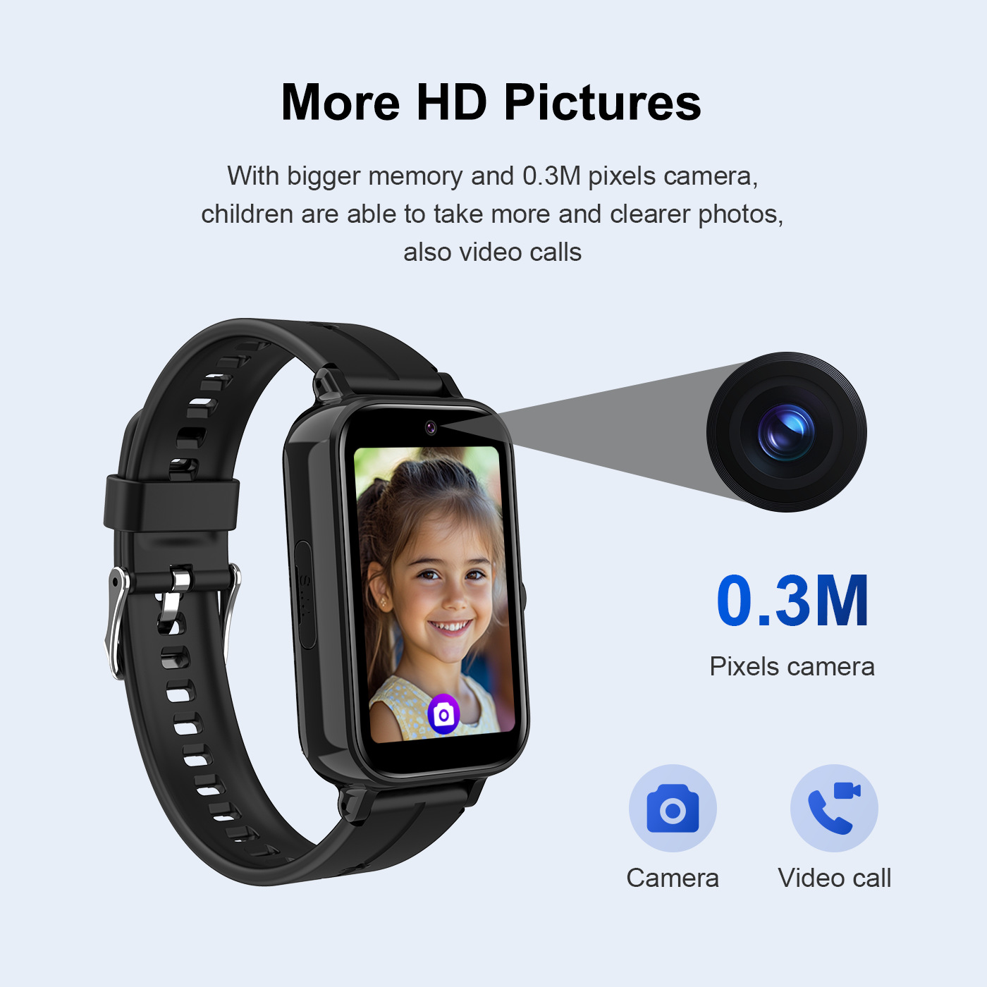 ساعة ذكية للأطفال للأطفال مع ب - مراجعة Smartwatch Watches For Kids With Gps وسعره