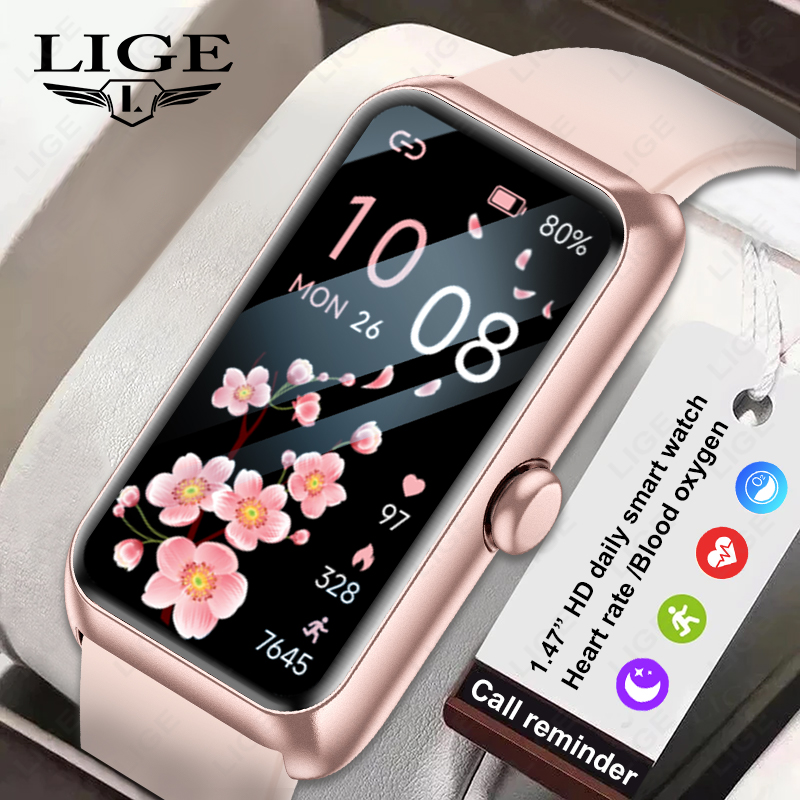 ساعة ذكية جديدة من LIGE للسيدا - مراجعة Watches Ladies Smartwatch وسعره